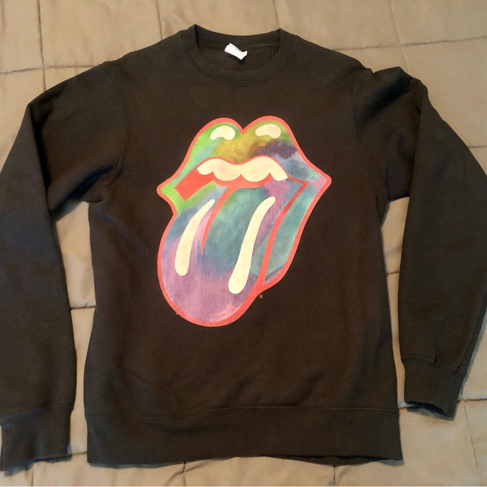 😝 Colorful/Multicolored tongue sweatshirt